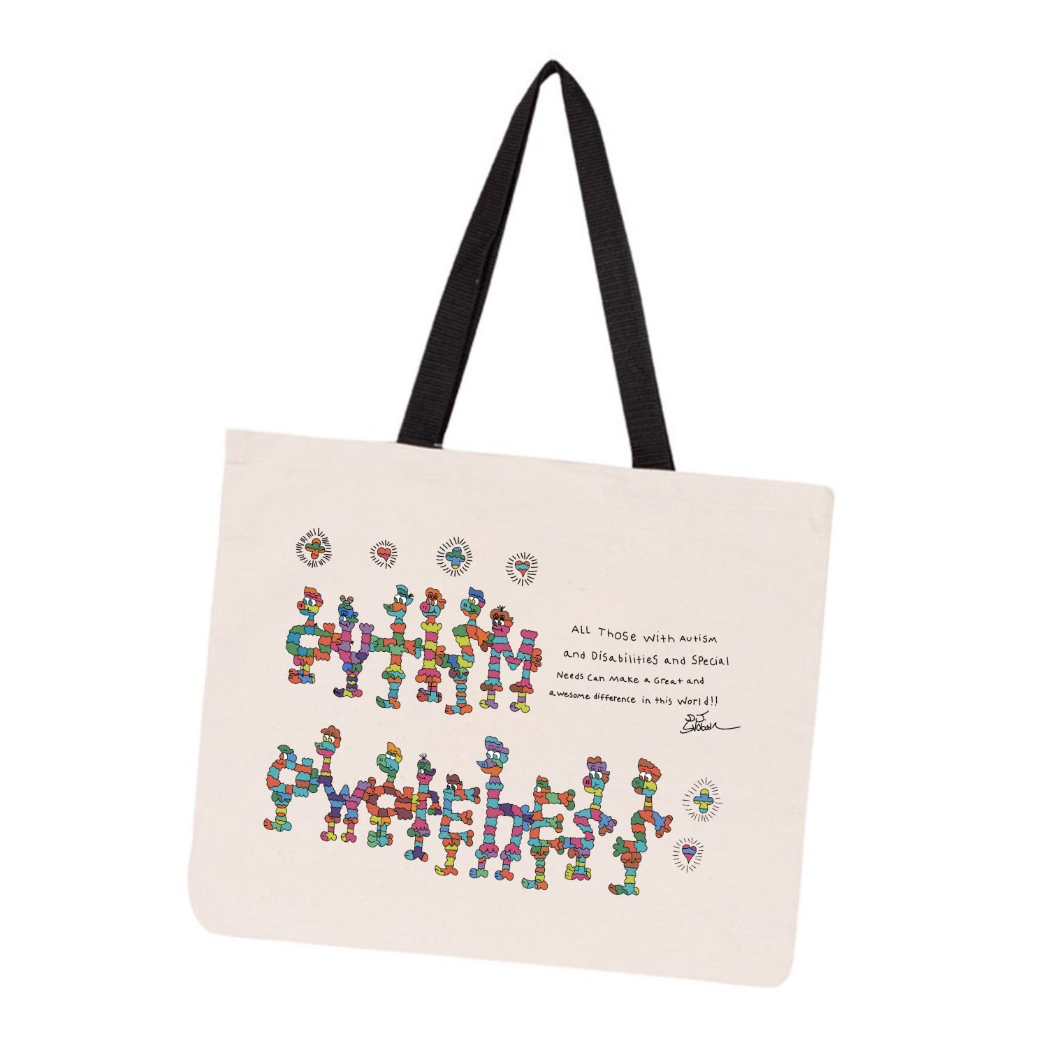 Autism Awareness Tote Bag